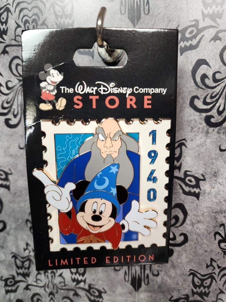 DEC WDCS D23 2026 Ultimate Stamp Sorcerer Mickey Yensid 1940 LE 500 Disney Pin