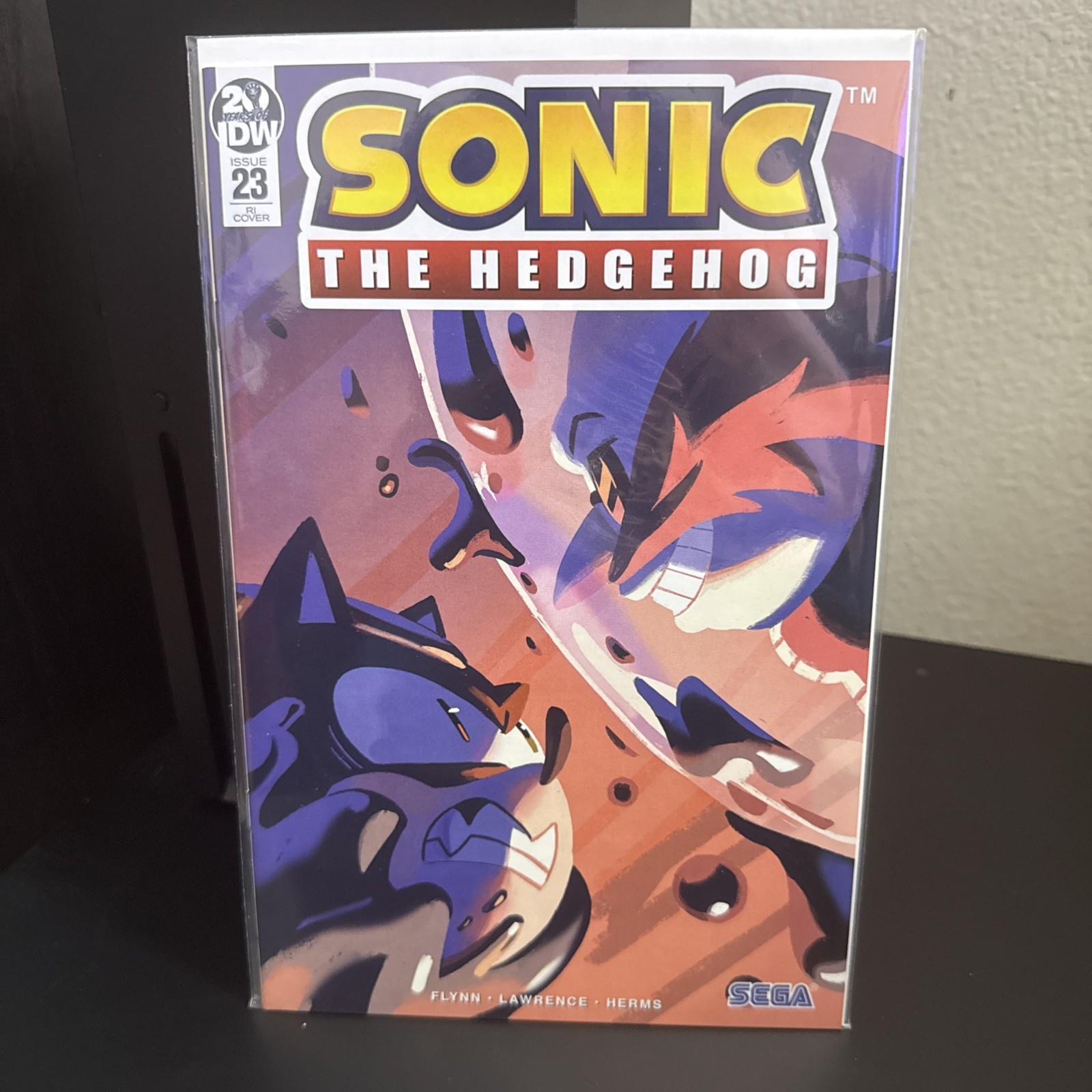 Sonic the Hedgehog #23 (IDW Publishing) 1st Print Cover RI (1:10) NM Sonic the Hedgehog #23 (IDW Publishing) 1st Print Cover RI (1:10) NM