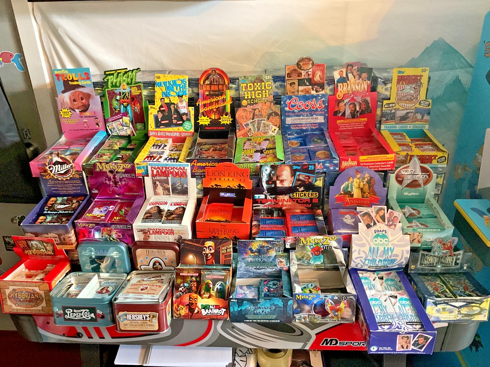23 Different Sealed Vintage 80’s 90’s 00’s Card Packs *Fresh From Sealed Boxes 23 Different Sealed Vintage 80’s 90’s 00’s Card Packs *Fresh From Sealed Boxes