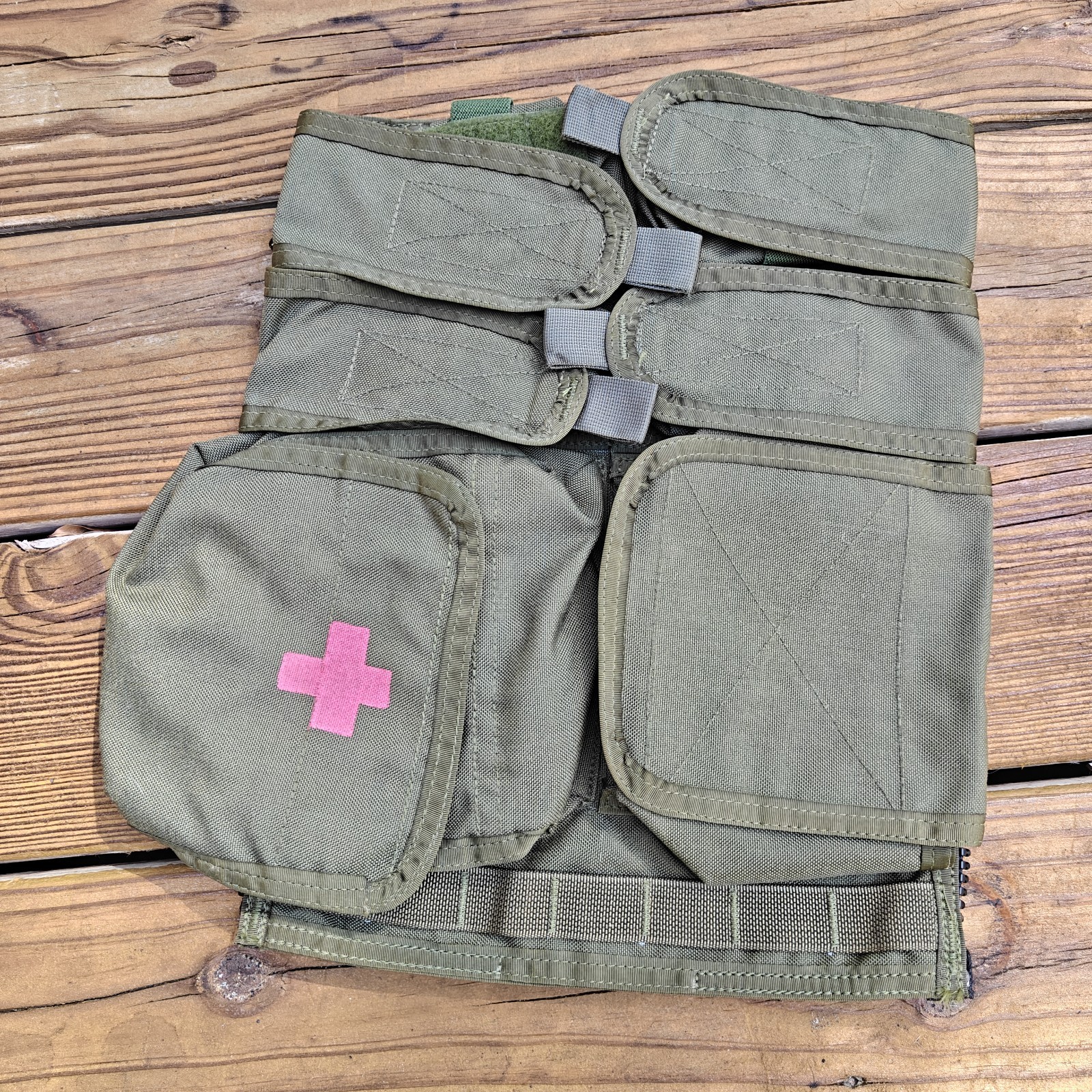 Pre MSA Paraclete Zip On Assaulter Panel Smoke Green CAG USASOC JSOC Sof
