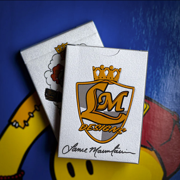 Signed Lance Mountain Silver Anniversary Doughboy Playing Cards by Fultons Signed Lance Mountain Silver Anniversary Doughboy Playing Cards by Fultons