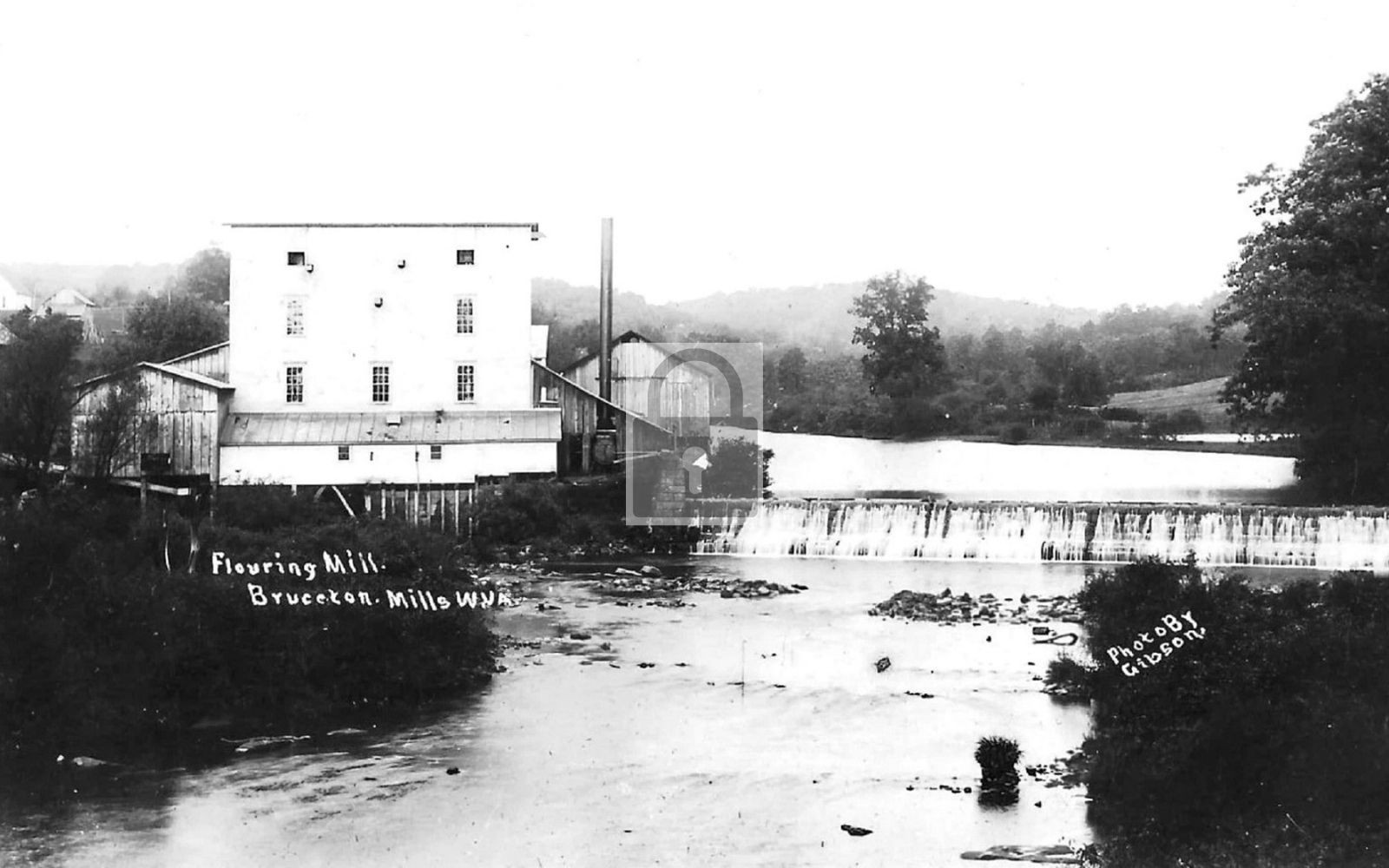 1912 Flour Mill Bruceton Mills West Virginia WV - Reprint