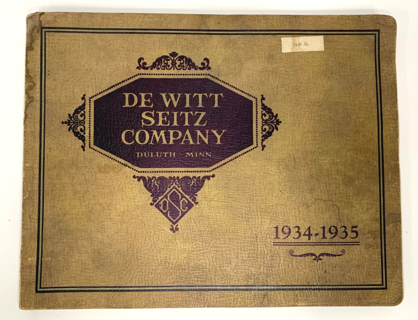 DeWitt-Seitz Company 1934-1935 Catalog, Duluth, Minnesota - 227 pages
