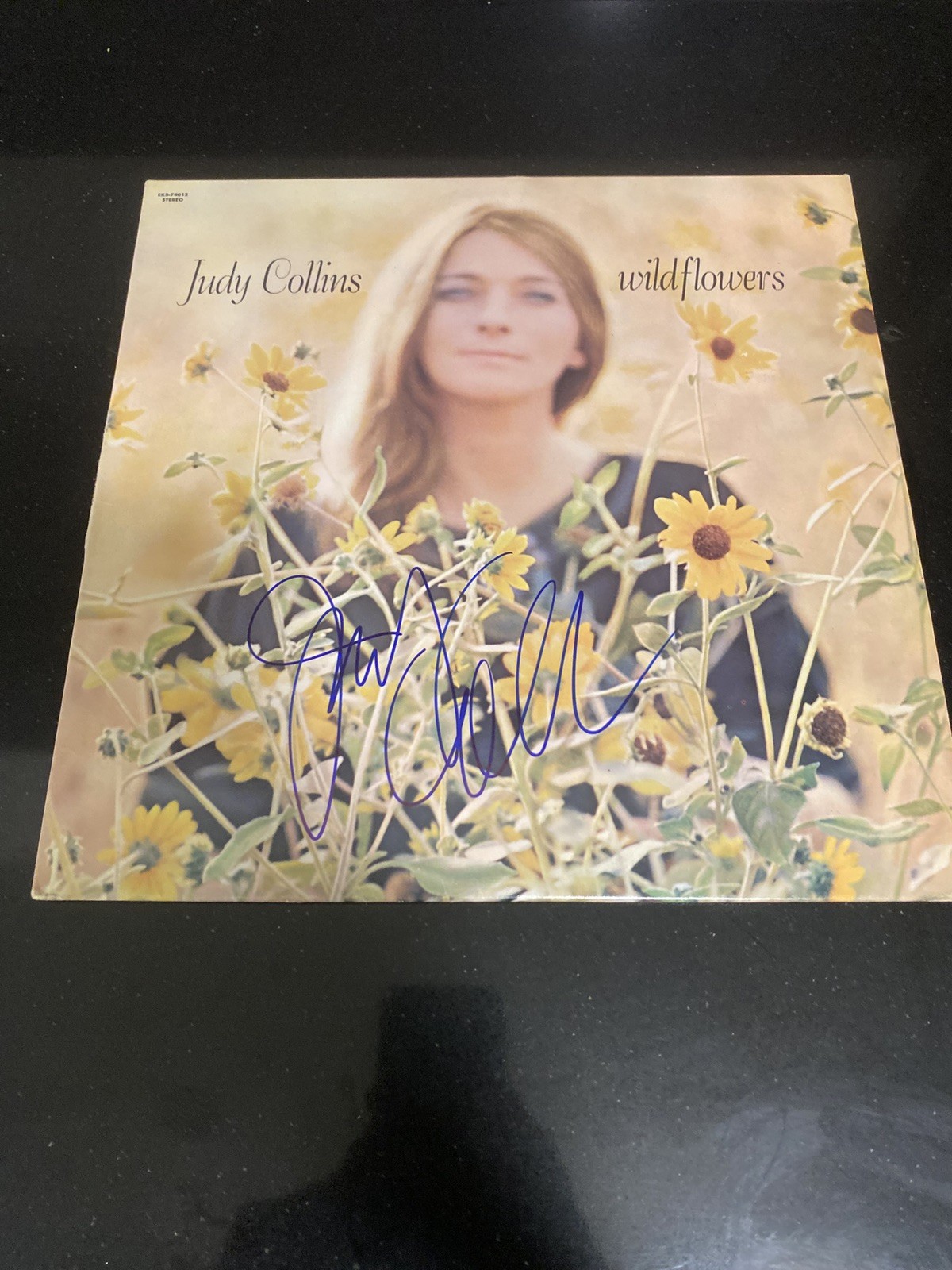 JUDY COLLINS SIGNED WILDFLOWERS VINYL JUDY COLLINS SIGNED WILDFLOWERS VINYL