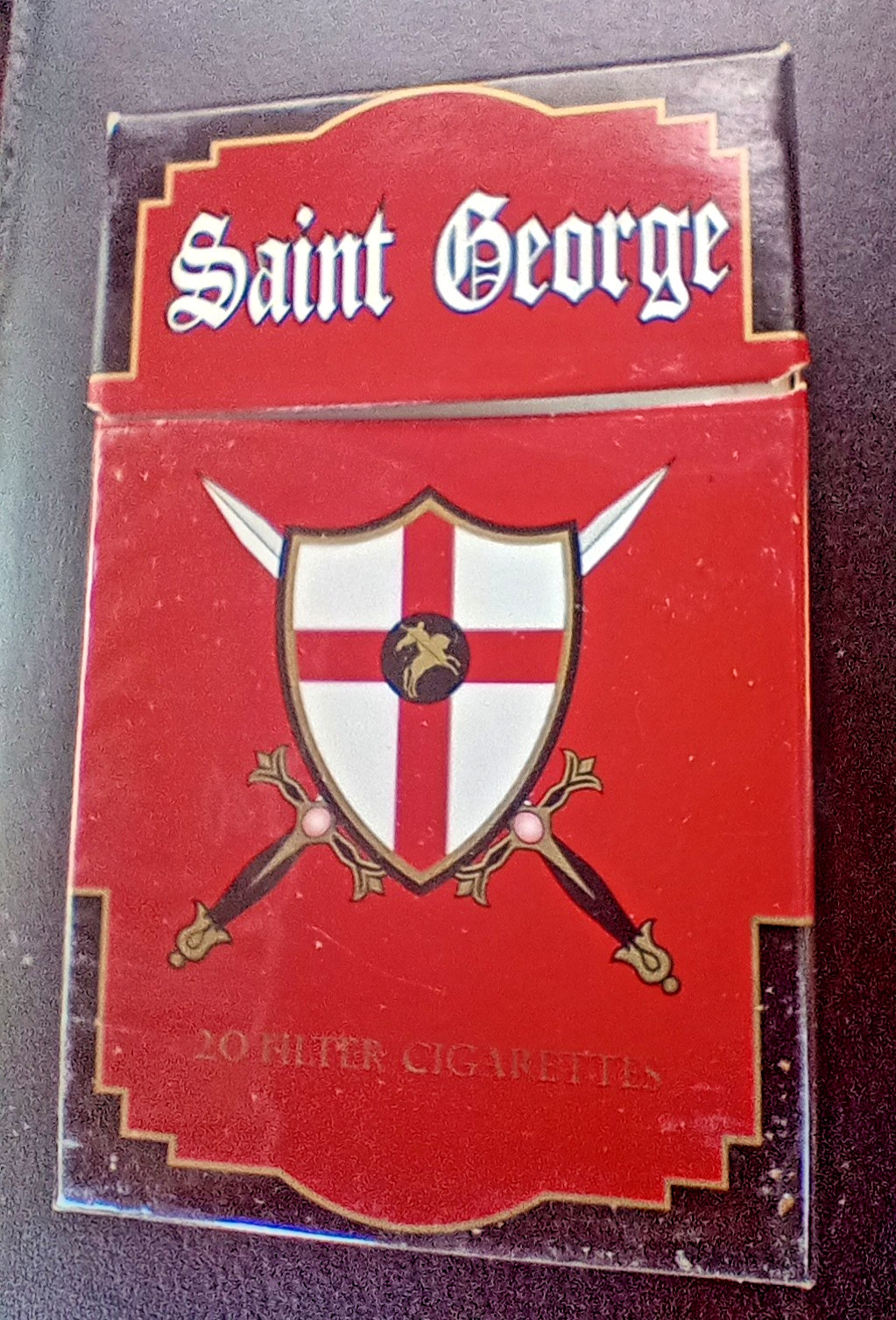 Saint George Cigarettes Package * RARE *
