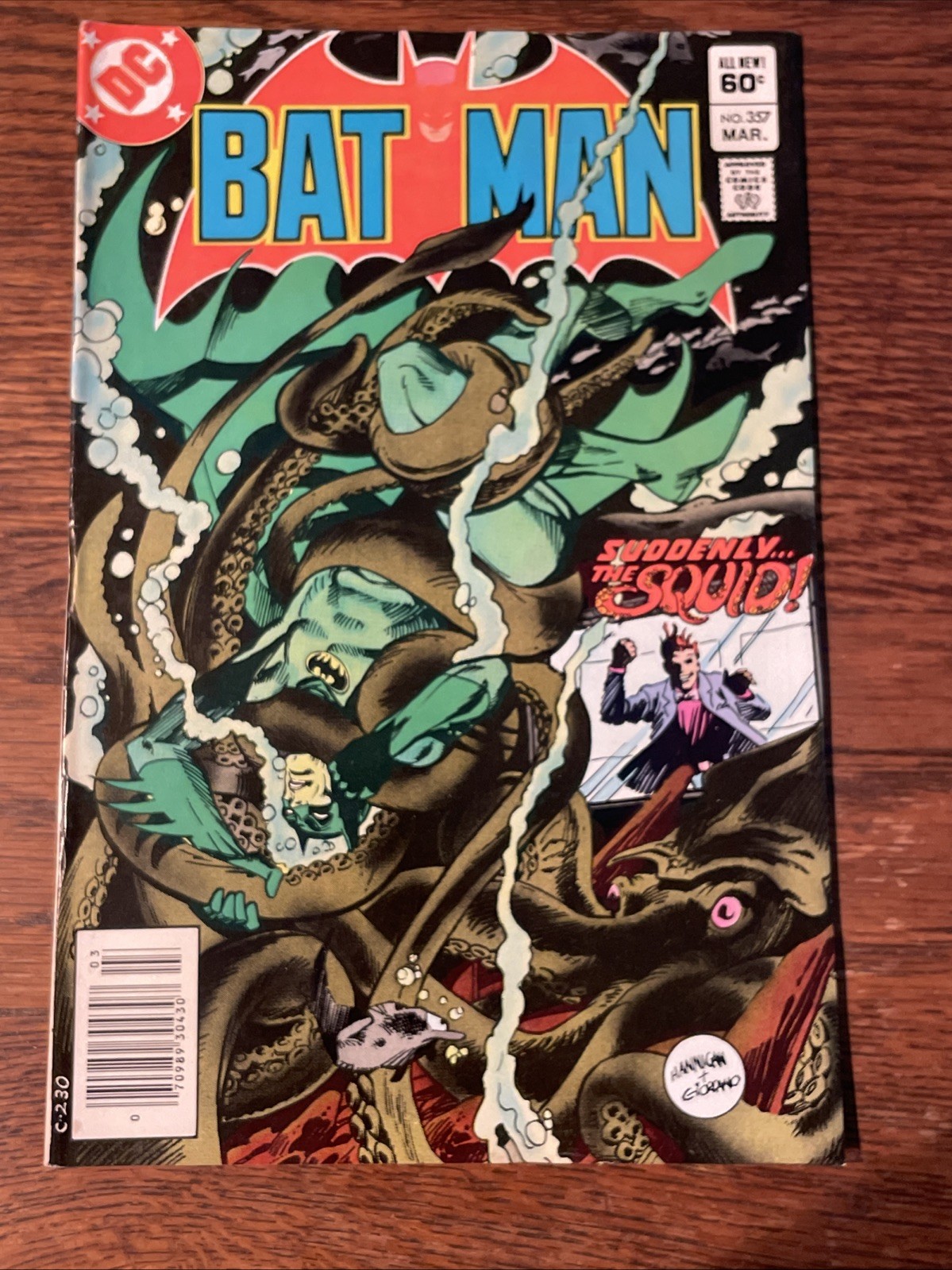 DC Comics Batman #357 Newsstand Edition March 1983 DC Comics Batman #357 Newsstand Edition March 1983