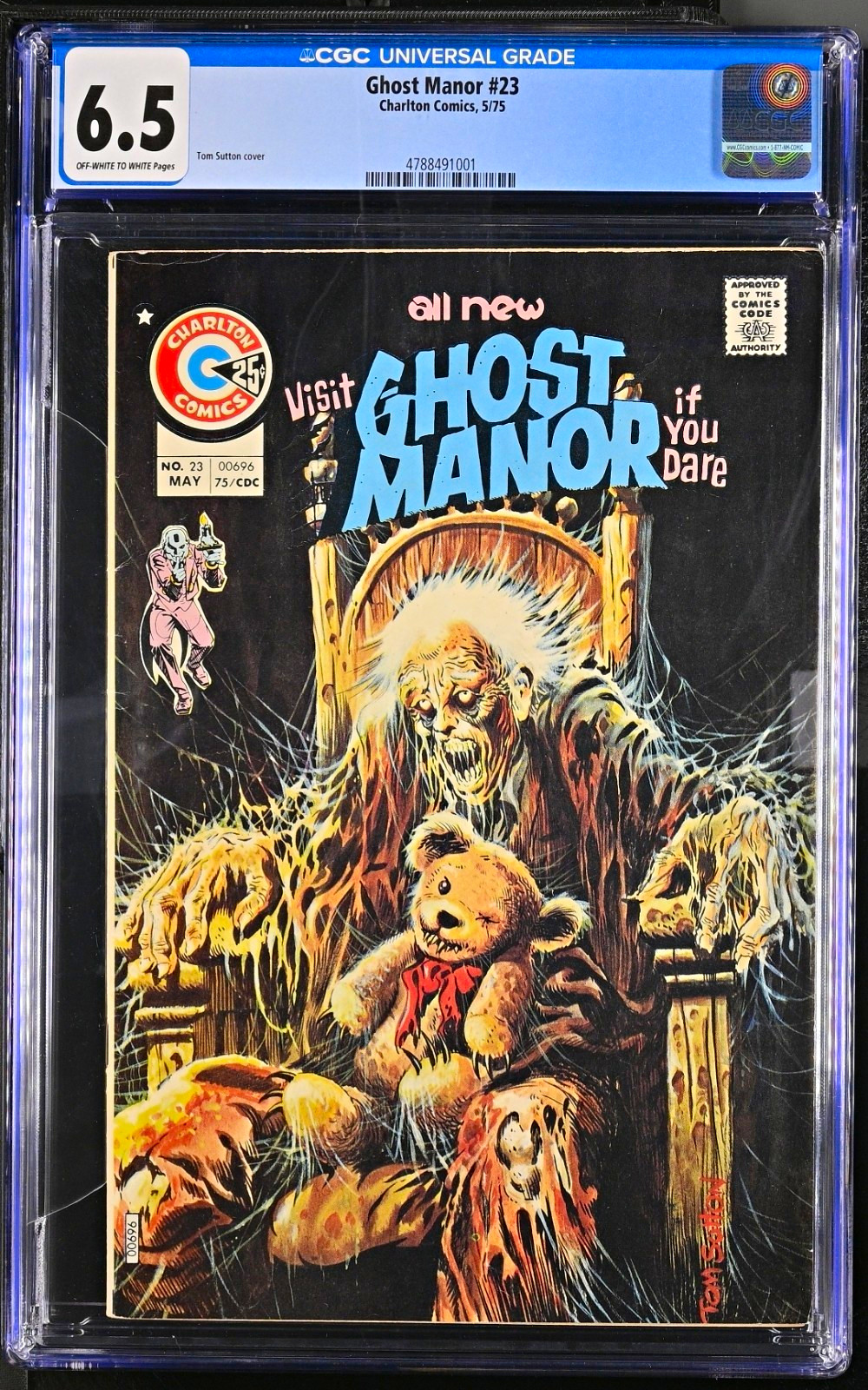 Ghost Manor #23 CGC 6.5 Charlton Comics (1975) Tom Sutton Horror 4788491001