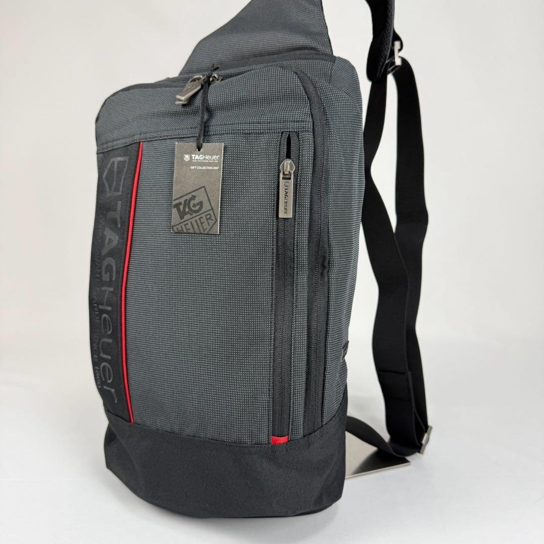 Tag Heuer Body Bag One Shoulder Gray Tag Heuer Body Bag One Shoulder Gray