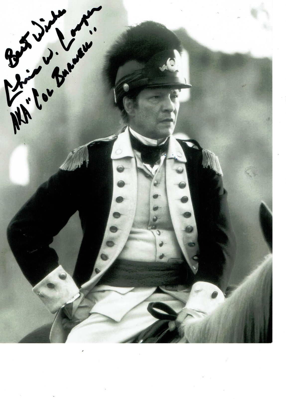The Patriot actor Chris Cooper  autograph 8x10 great vintage photo