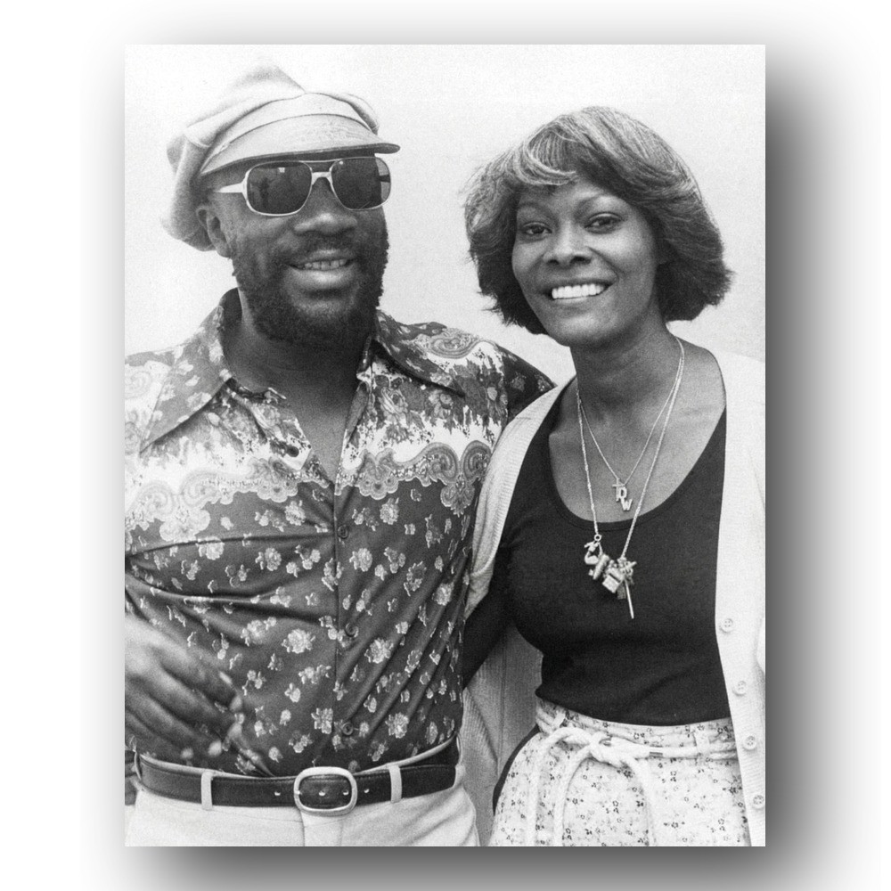 Dionne Warwick, Isaac Hayes Photo 8x10 1975 Soul Music Portrait Publicity Still
