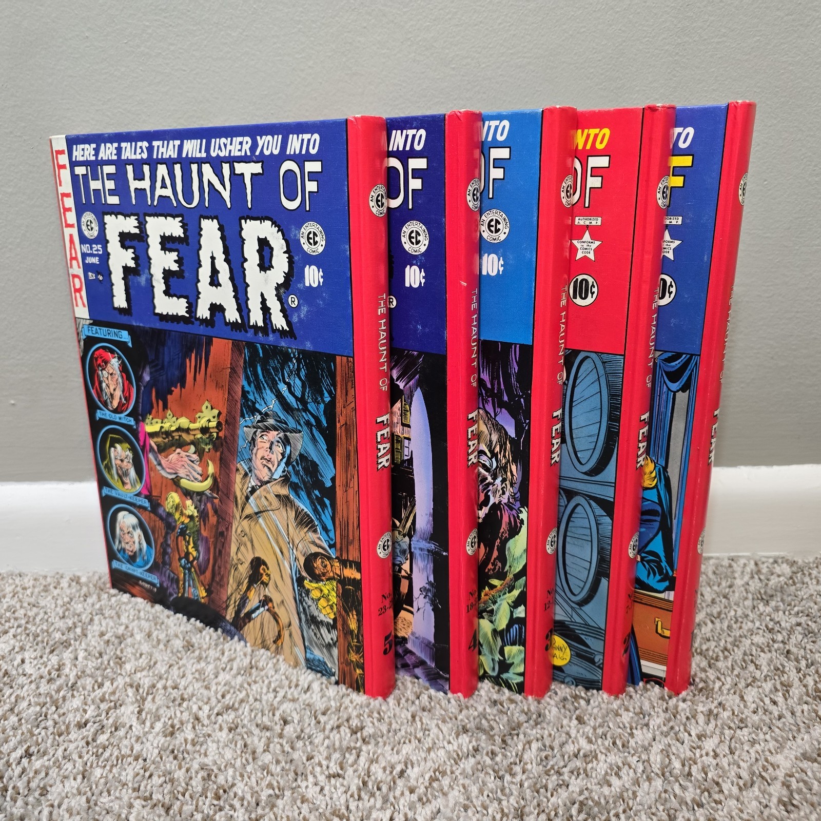 Haunt of Fear EC Library 5 Volume Set Hardcover HC Volumes 1-5