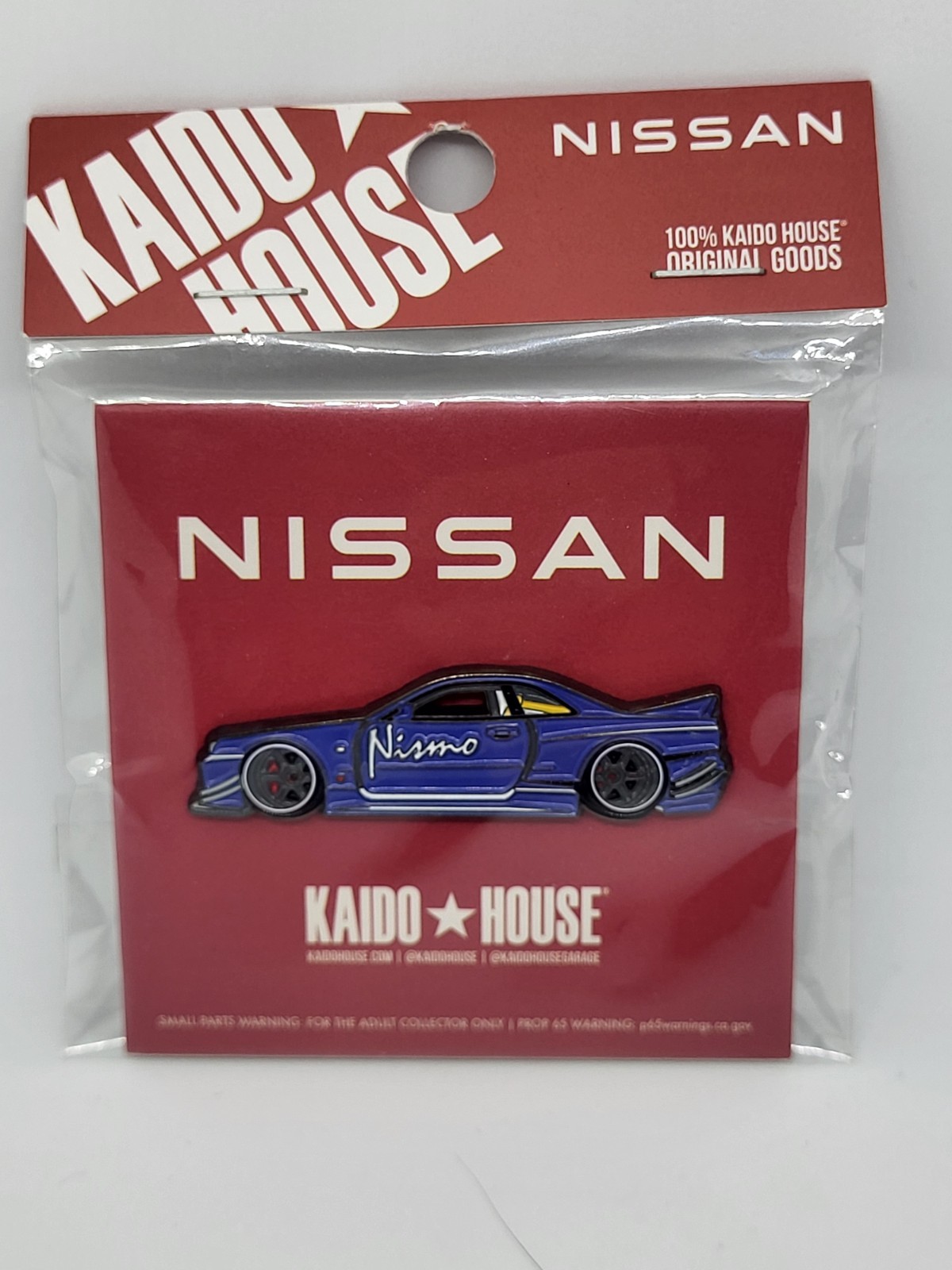 Kaido House Blue Skyline R34 Pin Rare Kaido House Blue Skyline R34 Pin Rare