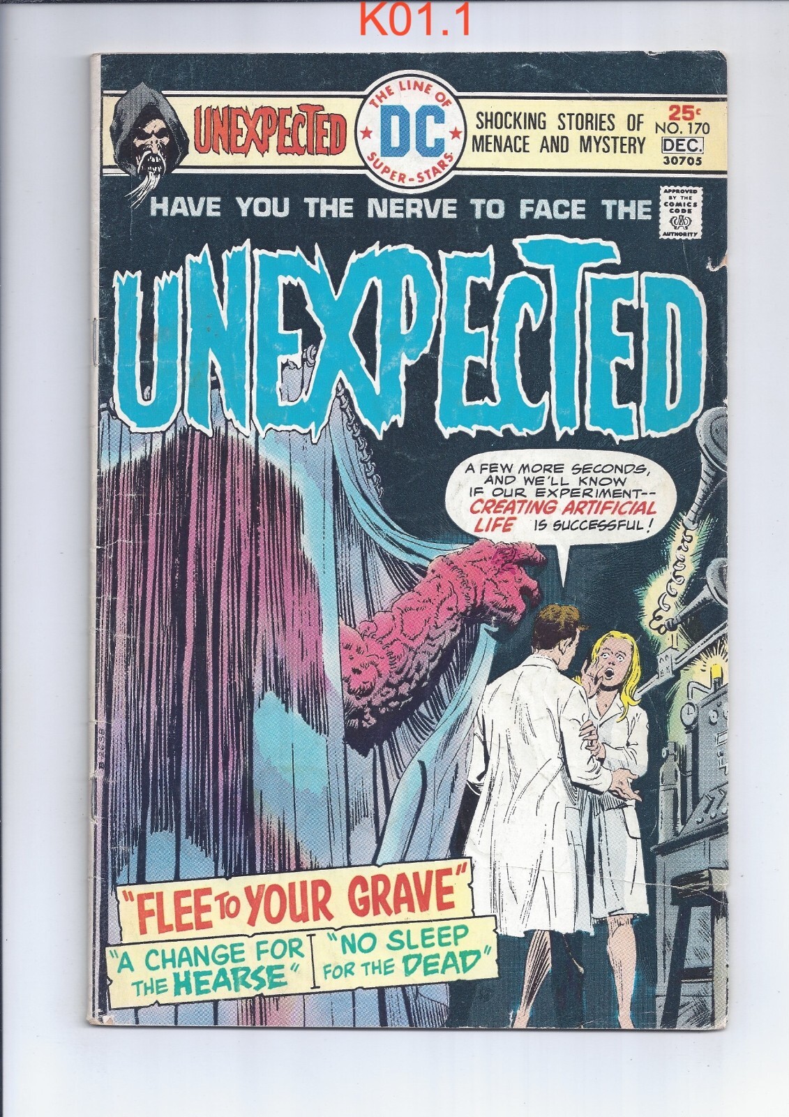 Unexpected #170 Mark Jewelers insert variant 1956 DC k011