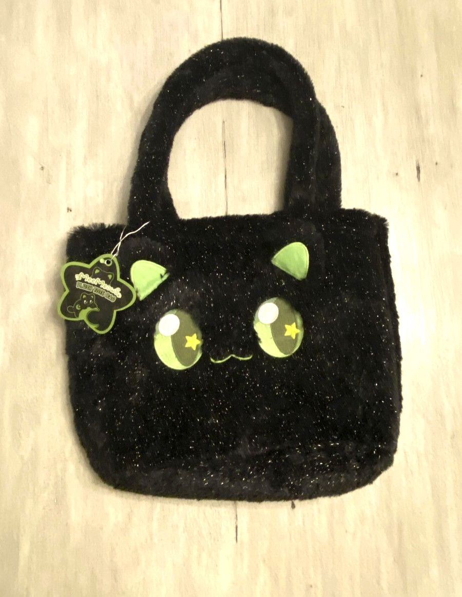 Aphmau Meemeows Black Cat Plush Tote Bag (NWT)