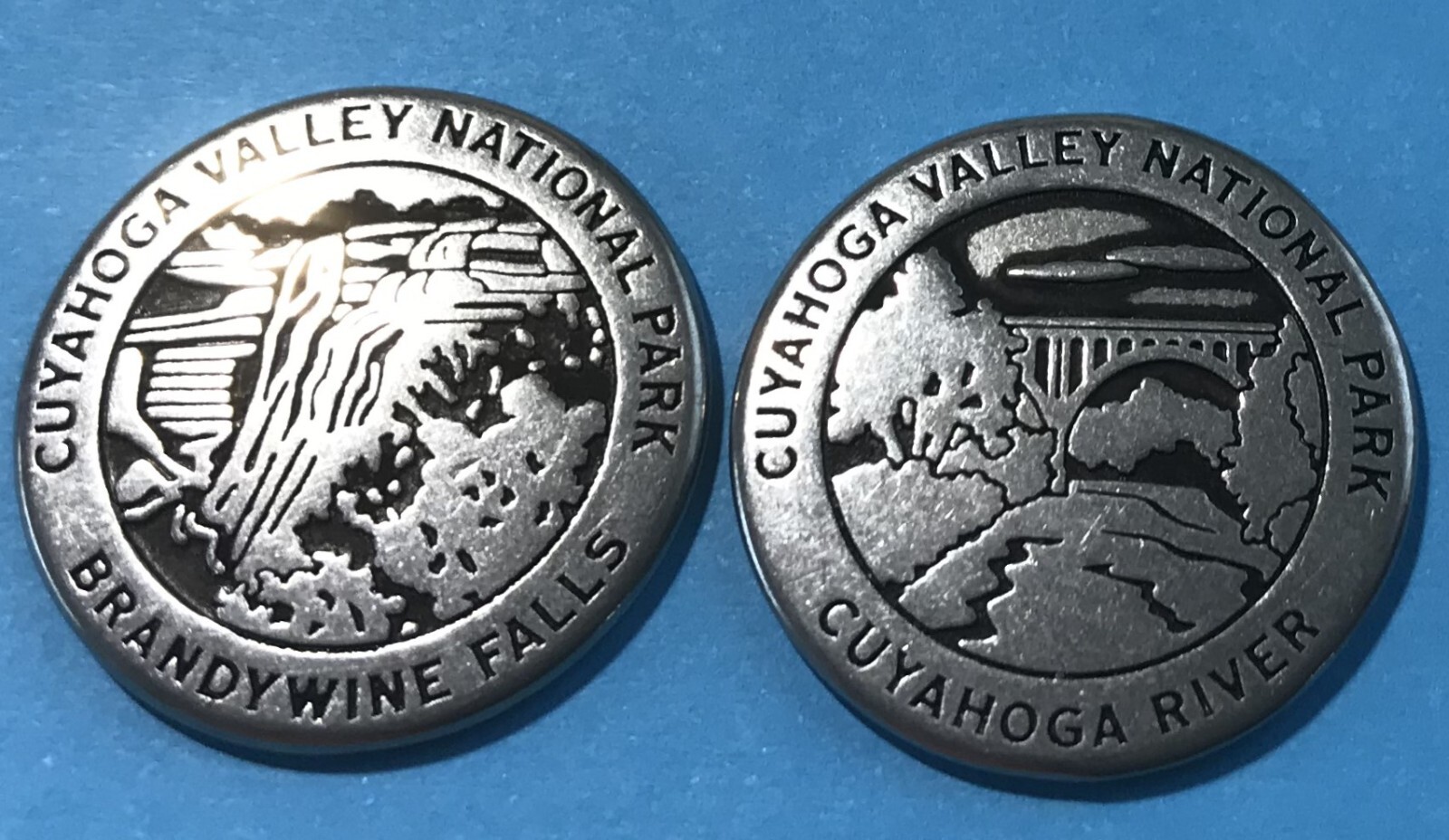Cuyahoga Valley National Park Brandywine Falls Token