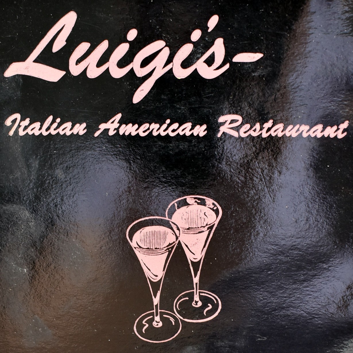 1950s Luigi's Italian Restaurant 1001 No Euclid Avenue Anaheim California