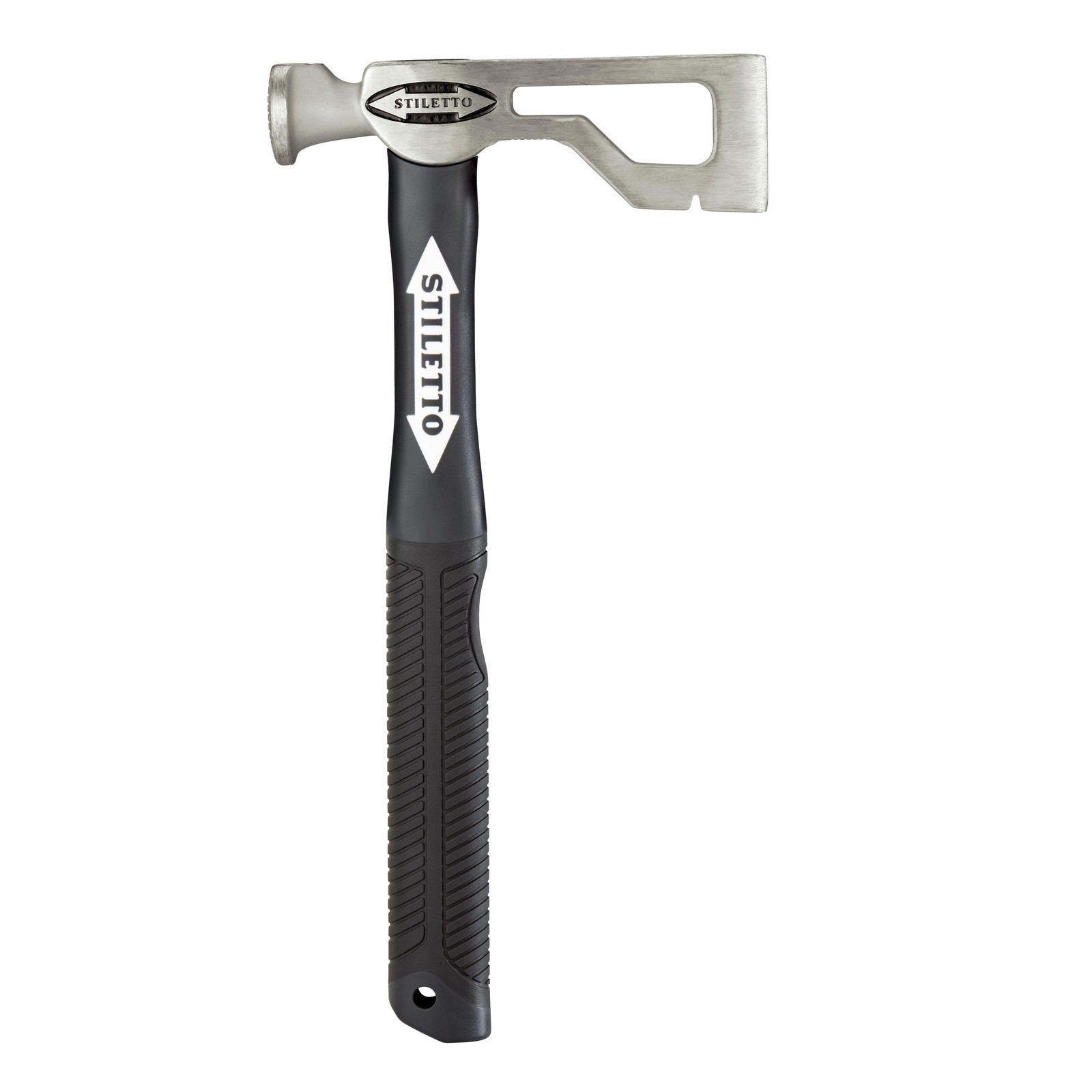 Stiletto DRYAXE9-F 9oz Titanium Drywall Hatchet 13.5in Fiberglass Handle Stiletto DRYAXE9-F 9oz Titanium Drywall Hatchet 13.5in Fiberglass Handle