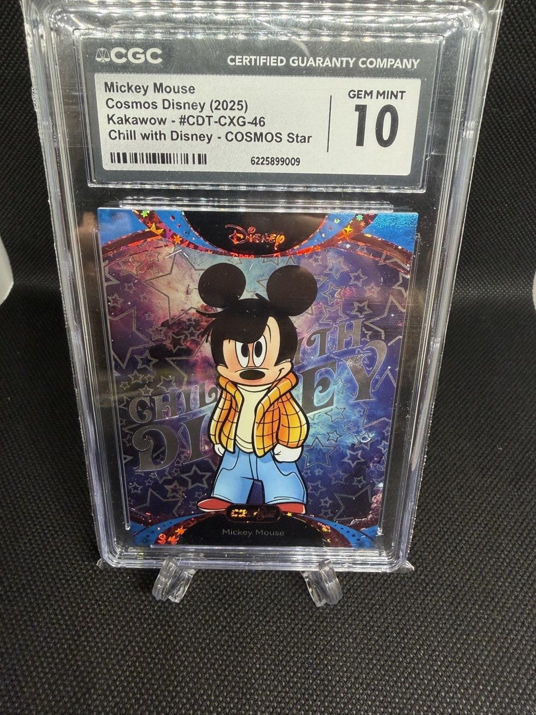 2025 Kakawow Cosmos Disney Chill With Disney Mickey Mouse Star /100 CGC 10