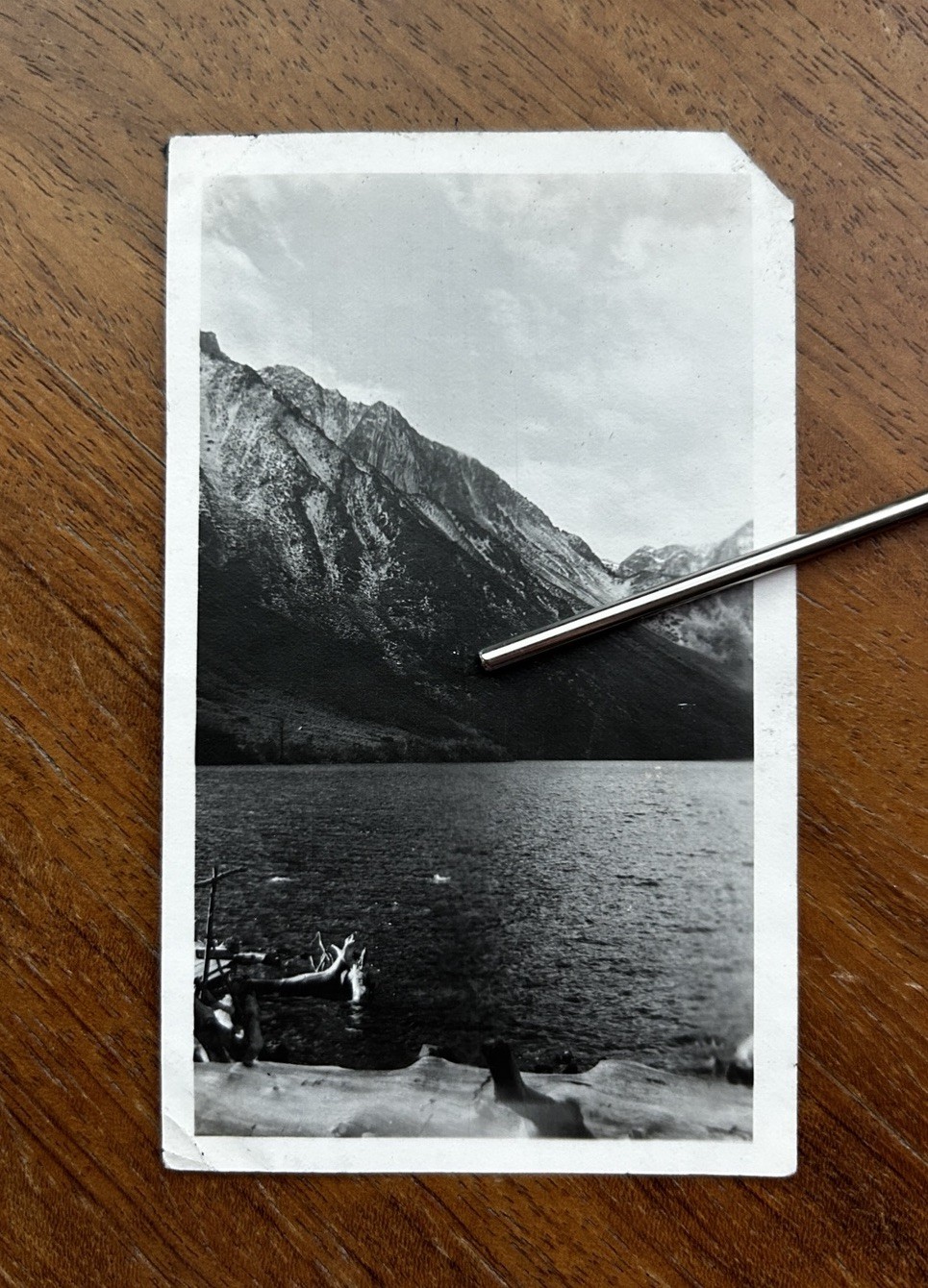 Vintage 1919 Convict Lake Sierra Nevada Mountains Mono County California Photo