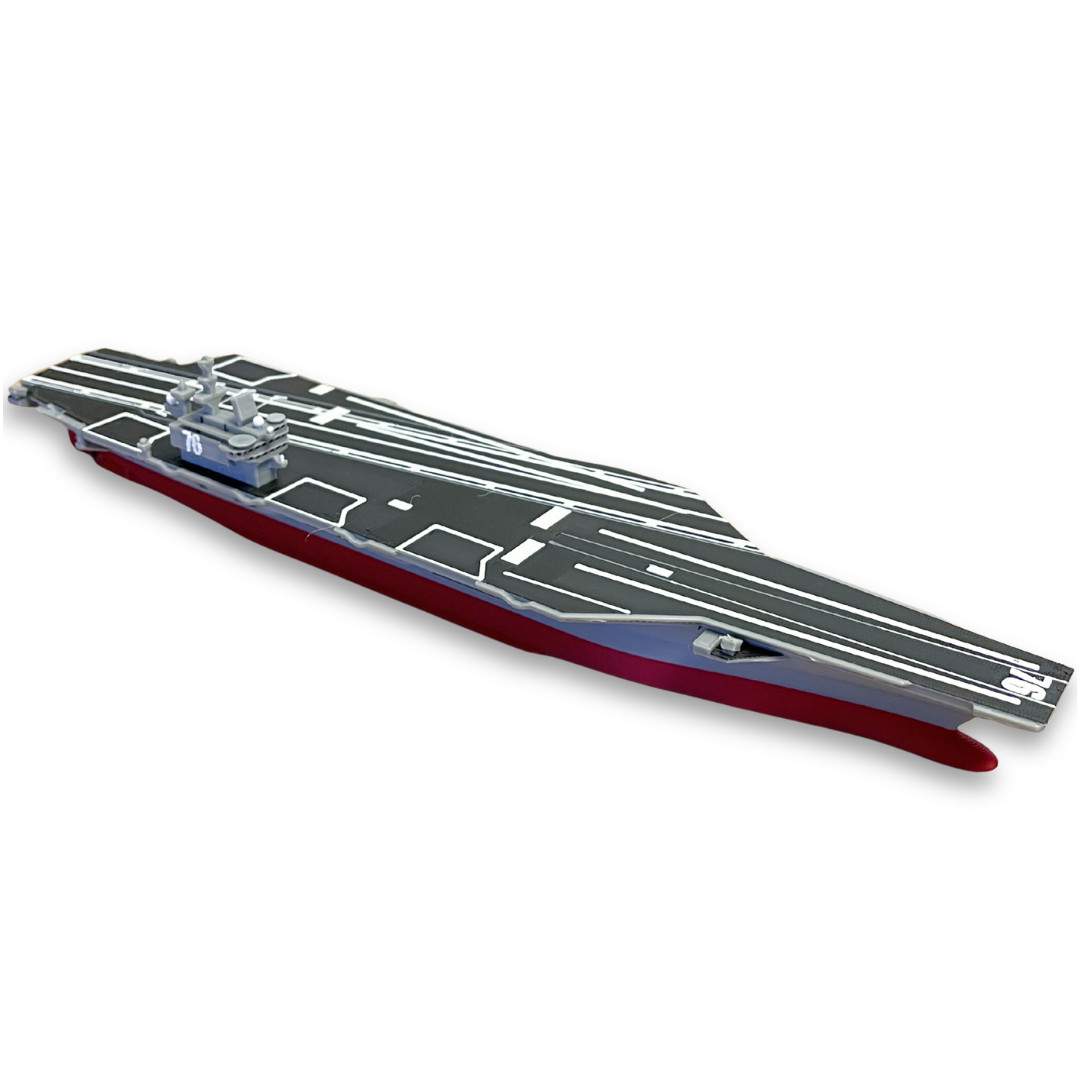 12-Inch USS Ronald Reagan (CVN-76) Aircraft Carrier Model – Nimitz-Class