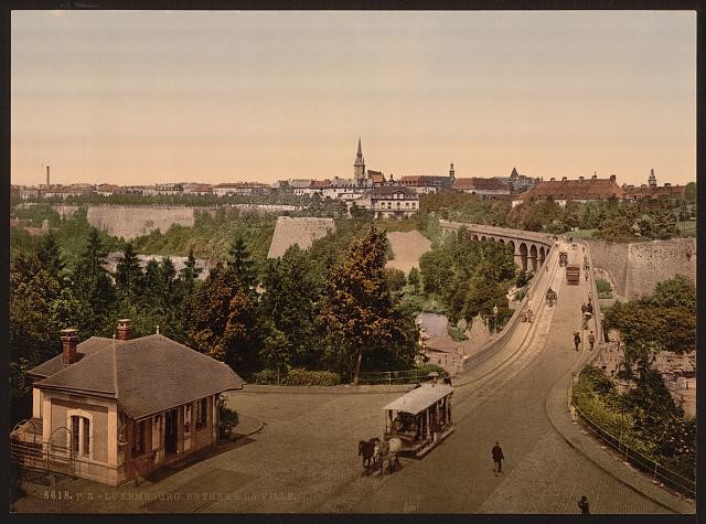 Photo:[Entrance to the town, Luxembourg]