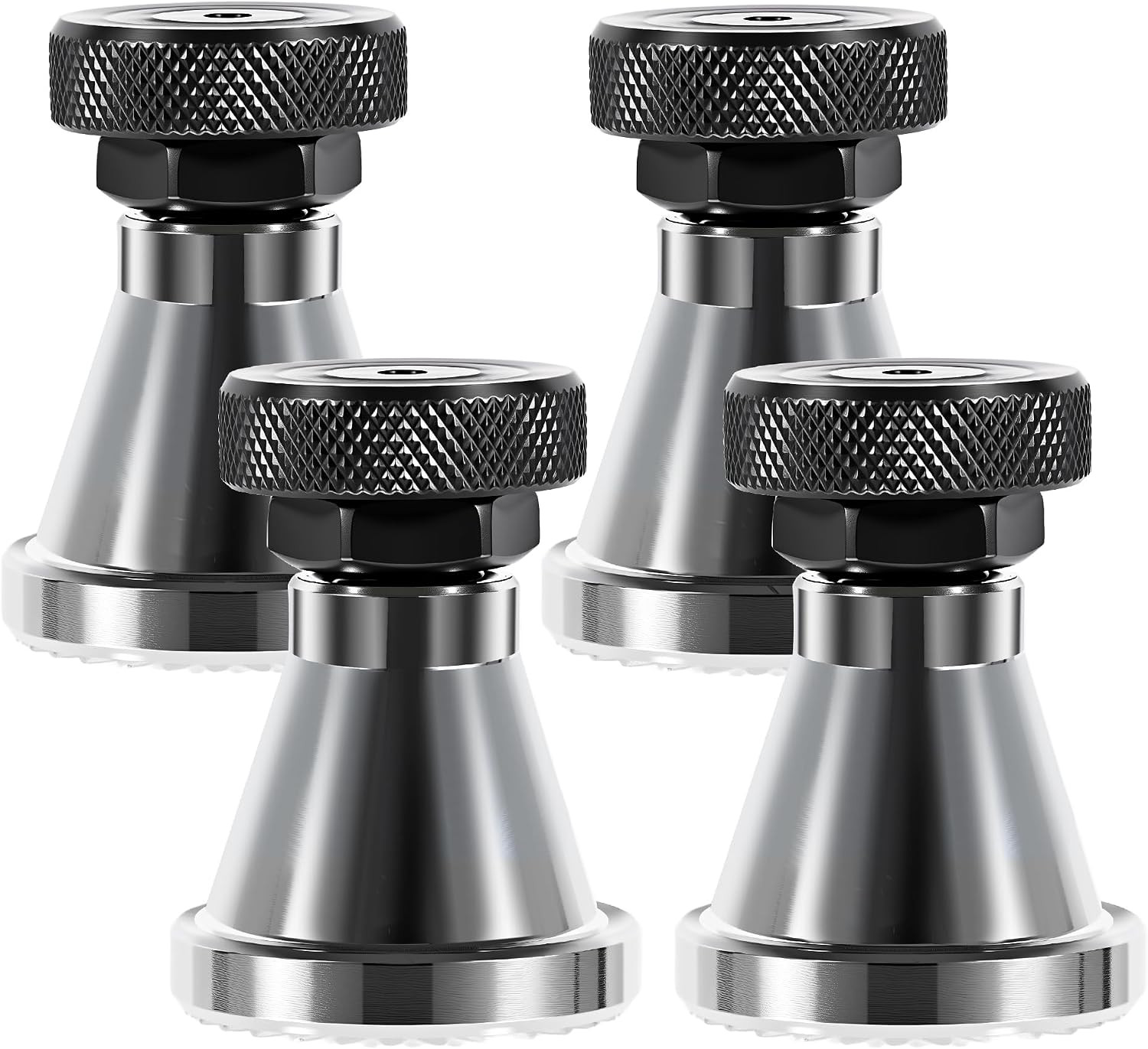 4 PCS Adjustable Screw Jack Stands, 2.63\