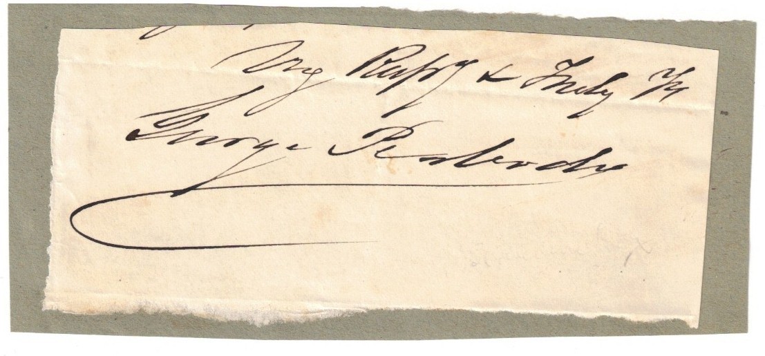 George Peabody (1795–1869), American-British financier