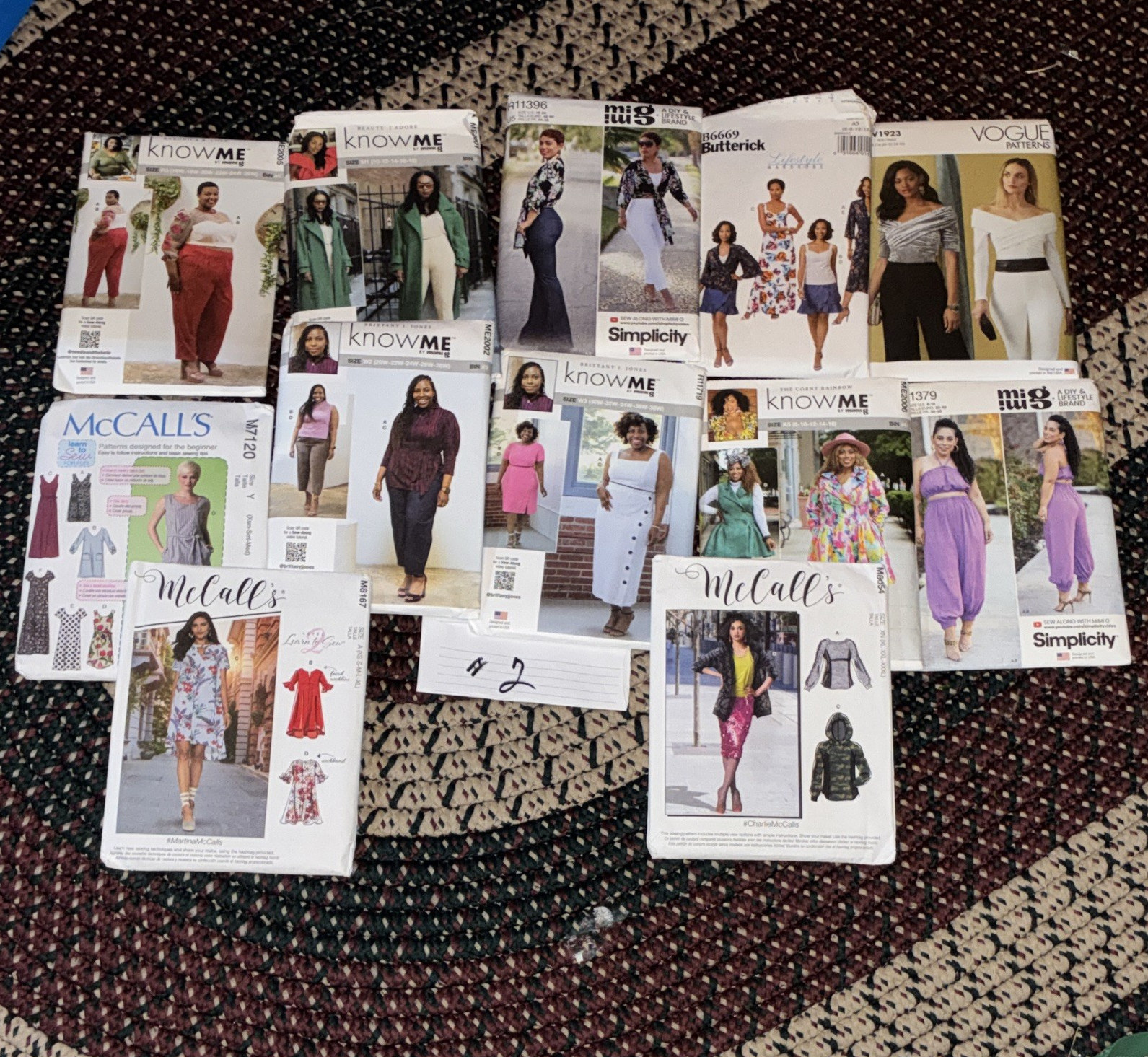 McCall's Simplicity Butterick Vogue Know Me Women's Sewing Pattern Lot