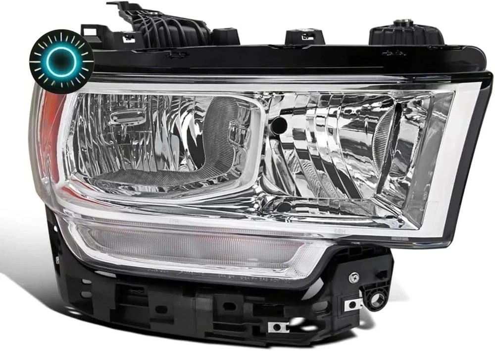 - Fits 2019-2024 Ram 2500 3500 4500 5500 Factory Replacement Halogen Headlight A