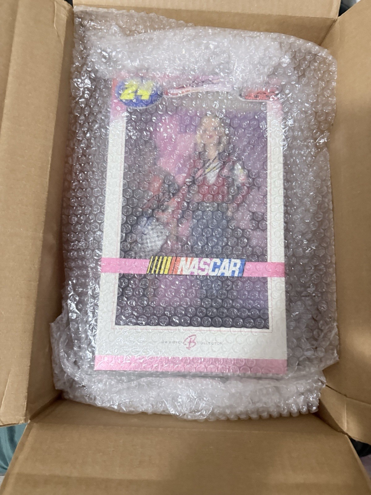 Jeff Gordon Signed Barbie NASCAR