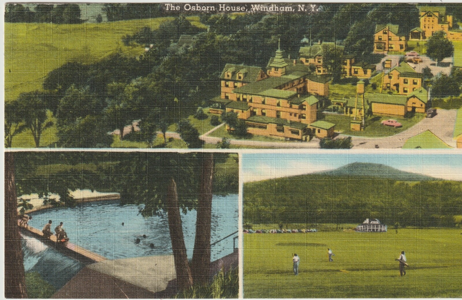 WINDAM, N.Y. POSTCARD The Osborn House 3 Views Where Charm and Hospitality Await WINDAM, N.Y. POSTCARD The Osborn House 3 Views Where Charm and Hospitality Await