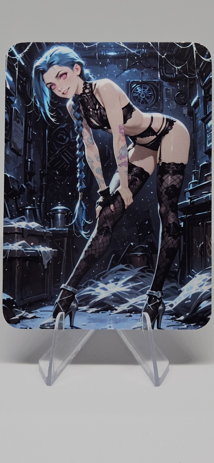 Jinx Sexy Card / ACG Card / Anime Card / Sexy Waifu / Waifu Card