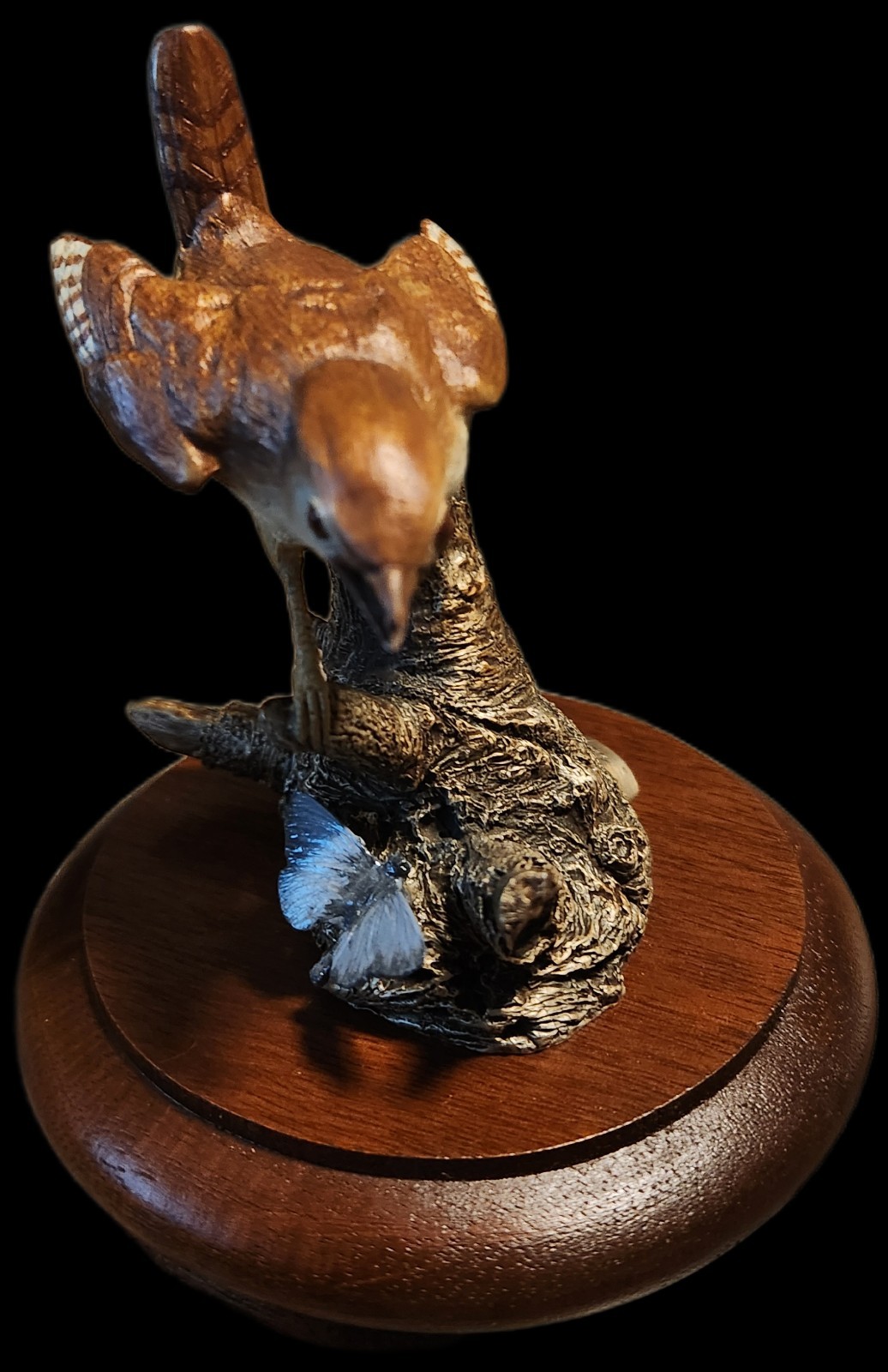 1980 WREN de Natura By Lance Pewter Painted #422/2500 No Box Please read