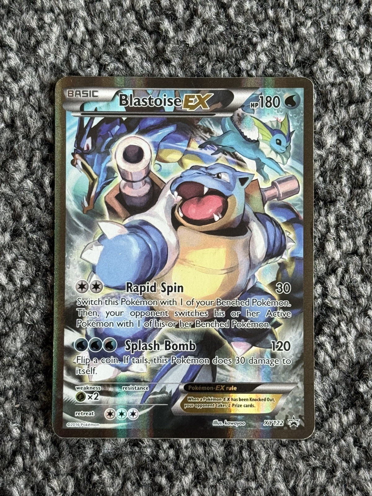 Pokemon Blastoise EX Xy122 XY Holo Pokemon Blastoise EX Xy122 XY Holo