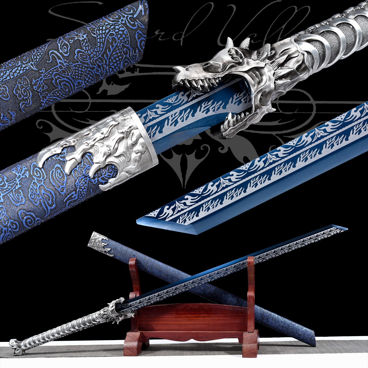 Handmade Katana/Manganese Steel/Collectible/Fighting Master/Weapon/Full Tang Handmade Katana/Manganese Steel/Collectible/Fighting Master/Weapon/Full Tang