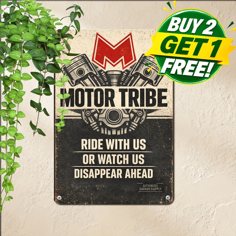 Mopar Muscle Car Garage Workshop Man Cave Sign Metal Tin Sign 8x12