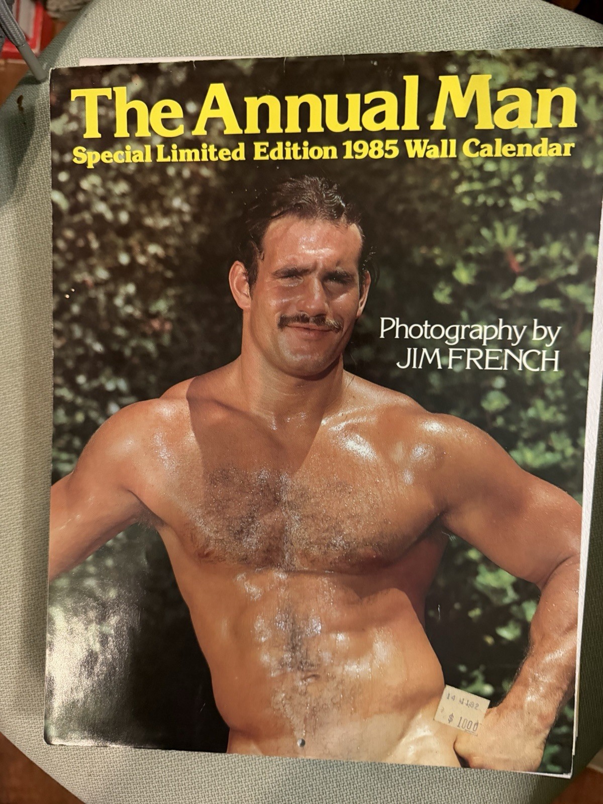 COLT STUDIOS*JIM FRENCH ANNUAL MAN   1985  CALENDAR* COLLECTORS ITEM