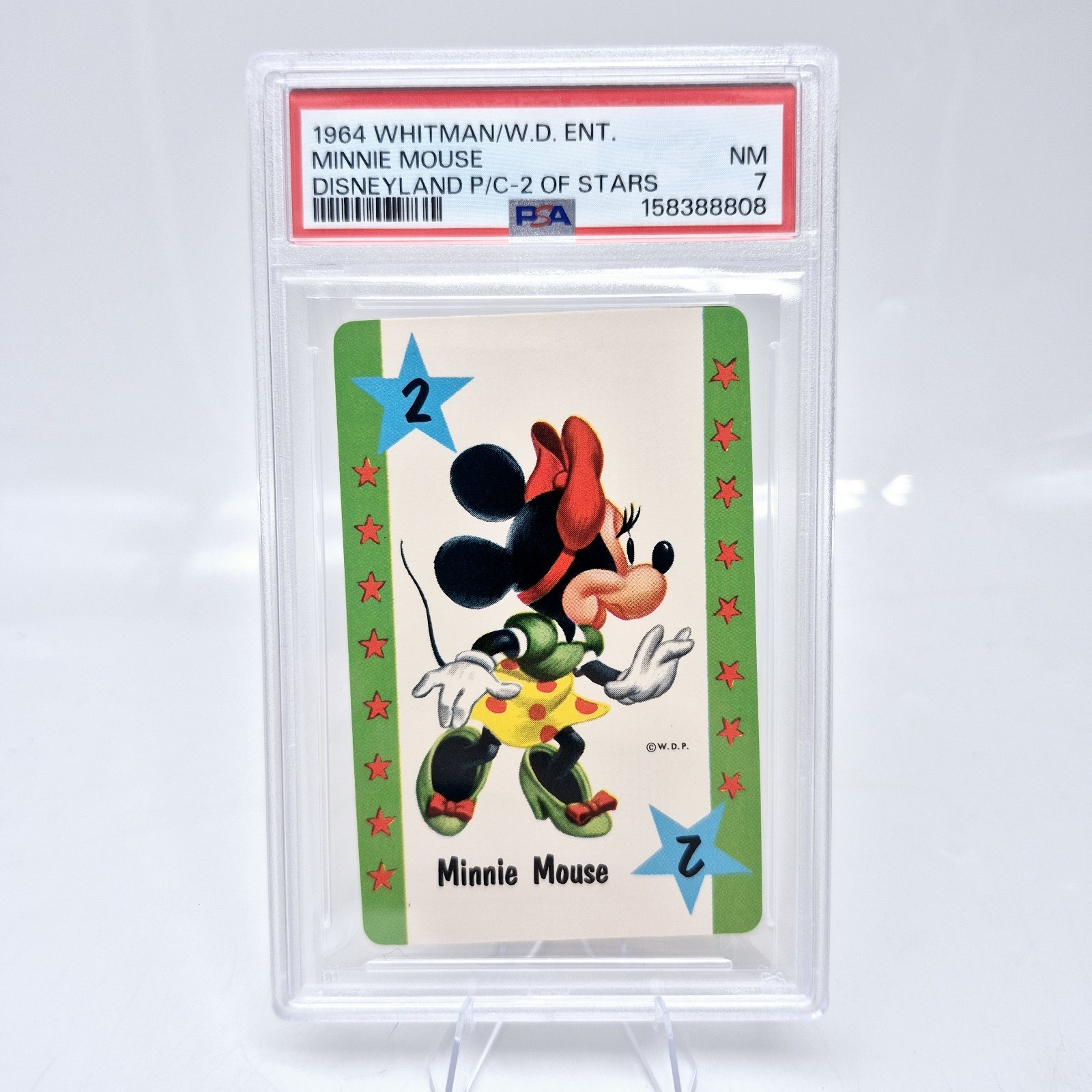 1964 Disney Minnie Mouse PSA 7 Disneyland  Whitman #2 of Stars