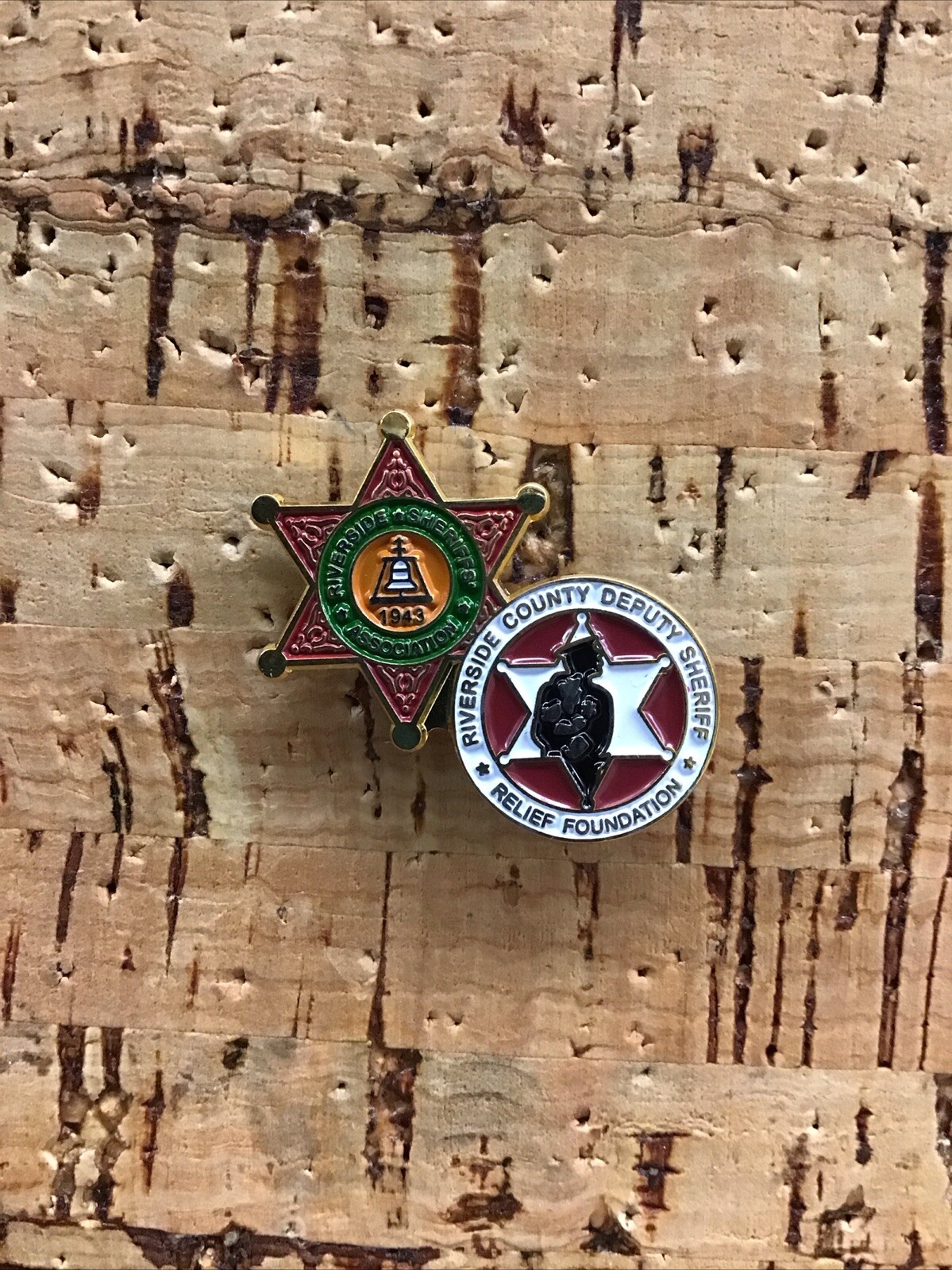 Riverside County, CA Sheriffs’ AssociationLapel Pin New UM # 14