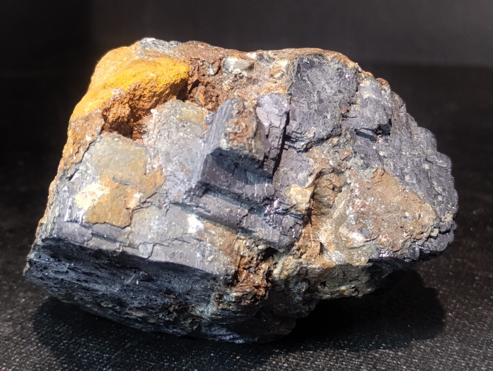 RARE Palmer Mine MO Specimen - Anglesite Cerussite Barite Geothite 1lb 14oz