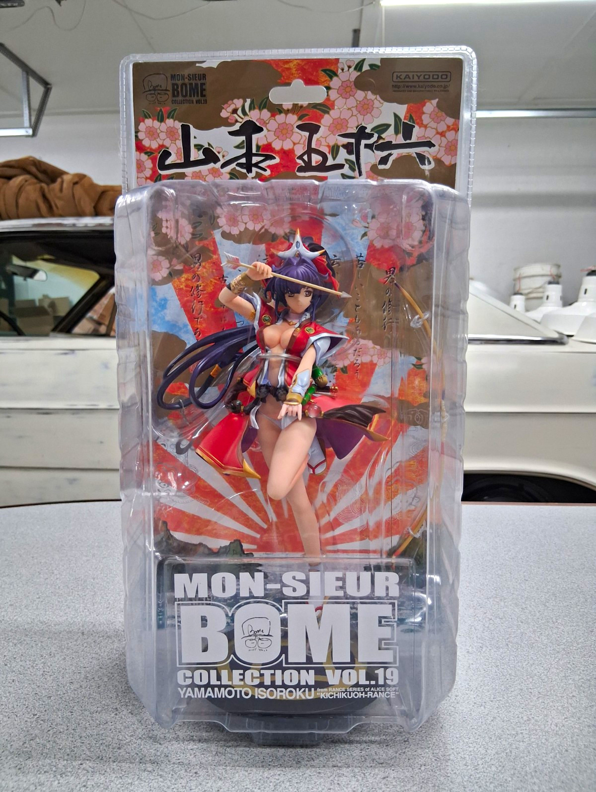 Kaiyodo Mon-Sieur BOME Vol.19 Yamamoto Isoroku Figure Rance NEW Sealed 