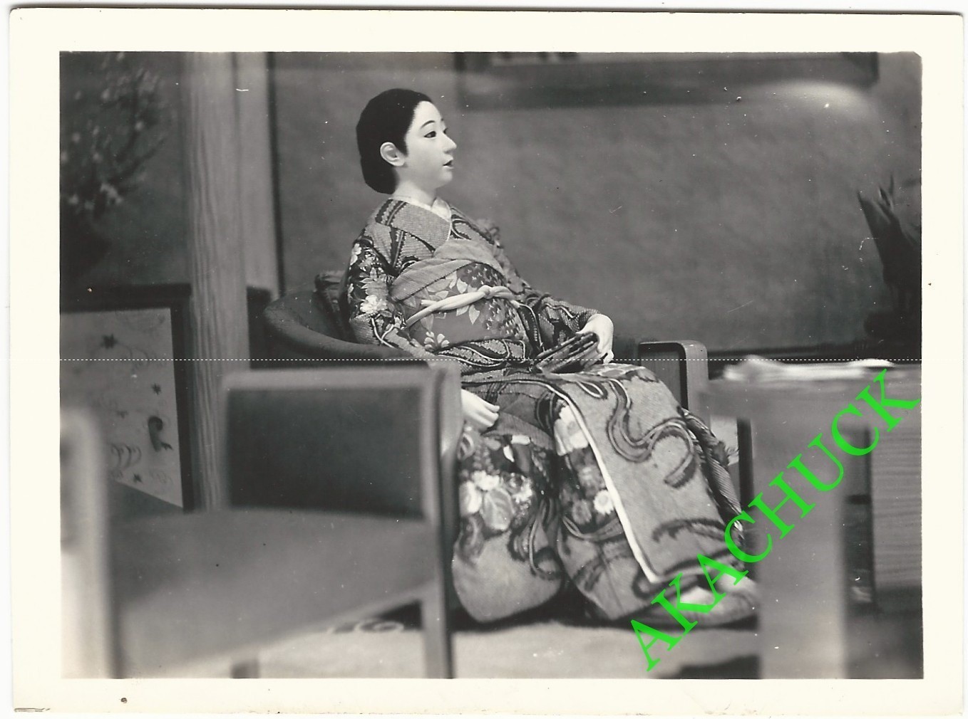 2 Rare Photos GEISHA DOLLS DISPLAY 1939 Golden Gate International Exposition \