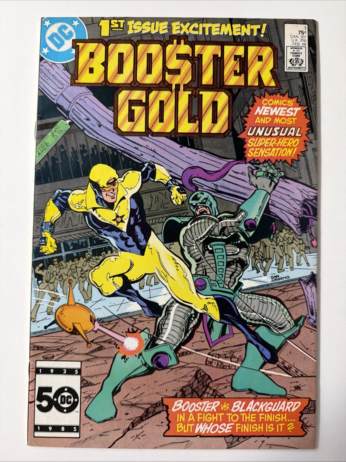Booster Gold #1 1st App Booster Gold & Skeets DC Comics 1986 Key James Gunn DCU