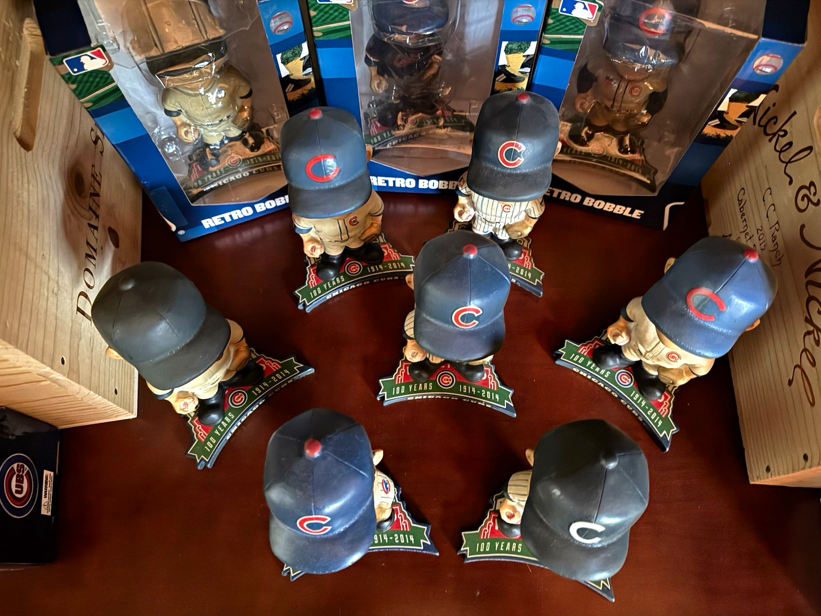 MLB Chicago Cubs 100 Years Retro Bobblehead Figures Lot (Multiple)