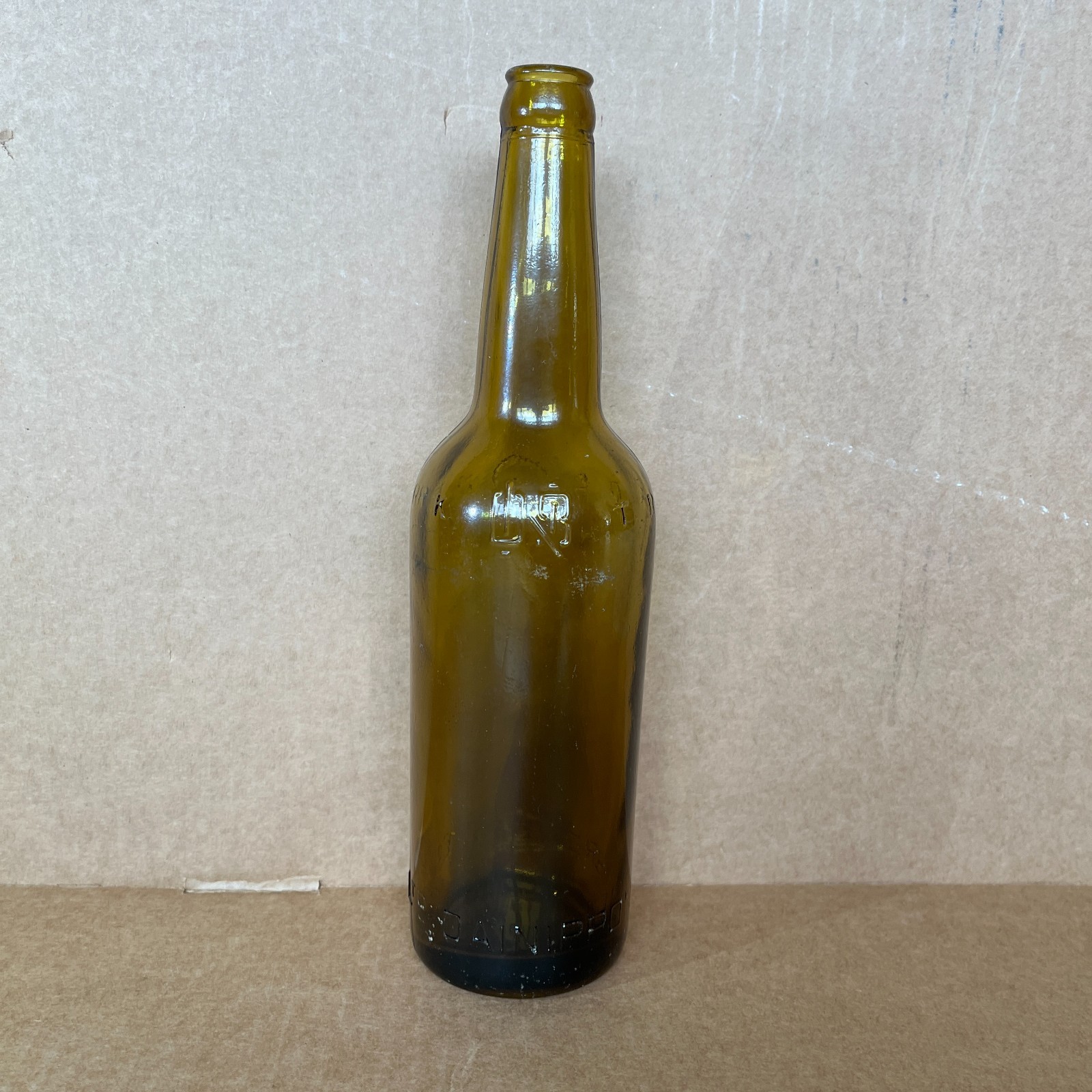 Vintage WW2 Japanese Dai-Nippon Brewery Beer Bottle - Akibasan Maru Shipwreck