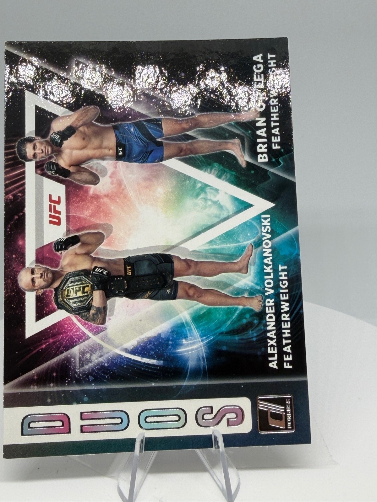 2022 Donruss UFC #6 Alexander Volkanovski / Brian Ortega Duos