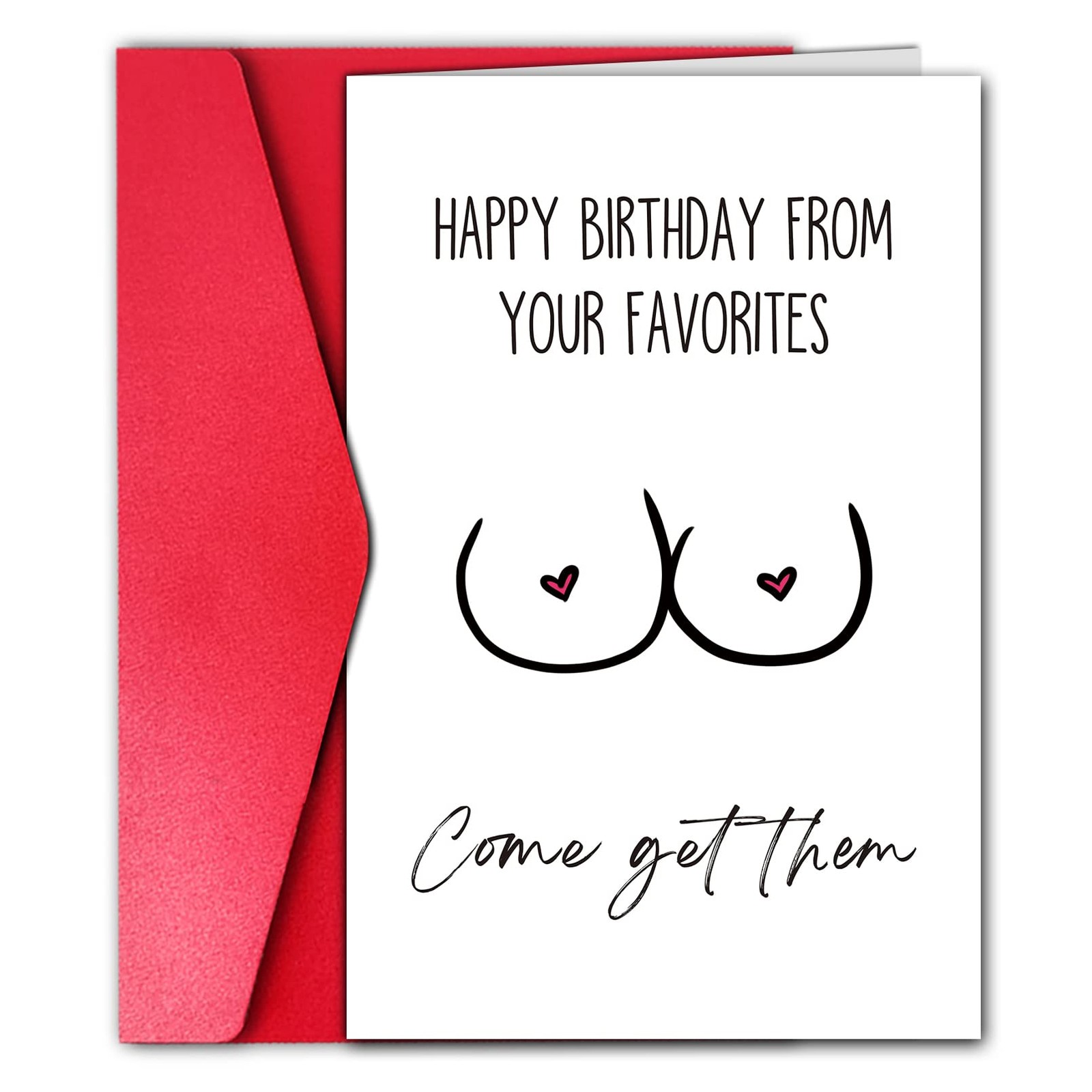 GYYsweetus Funny Husband Birthday Card, Sexy Birthday Gift (Come Get Them) GYYsweetus Funny Husband Birthday Card, Sexy Birthday Gift (Come Get Them)
