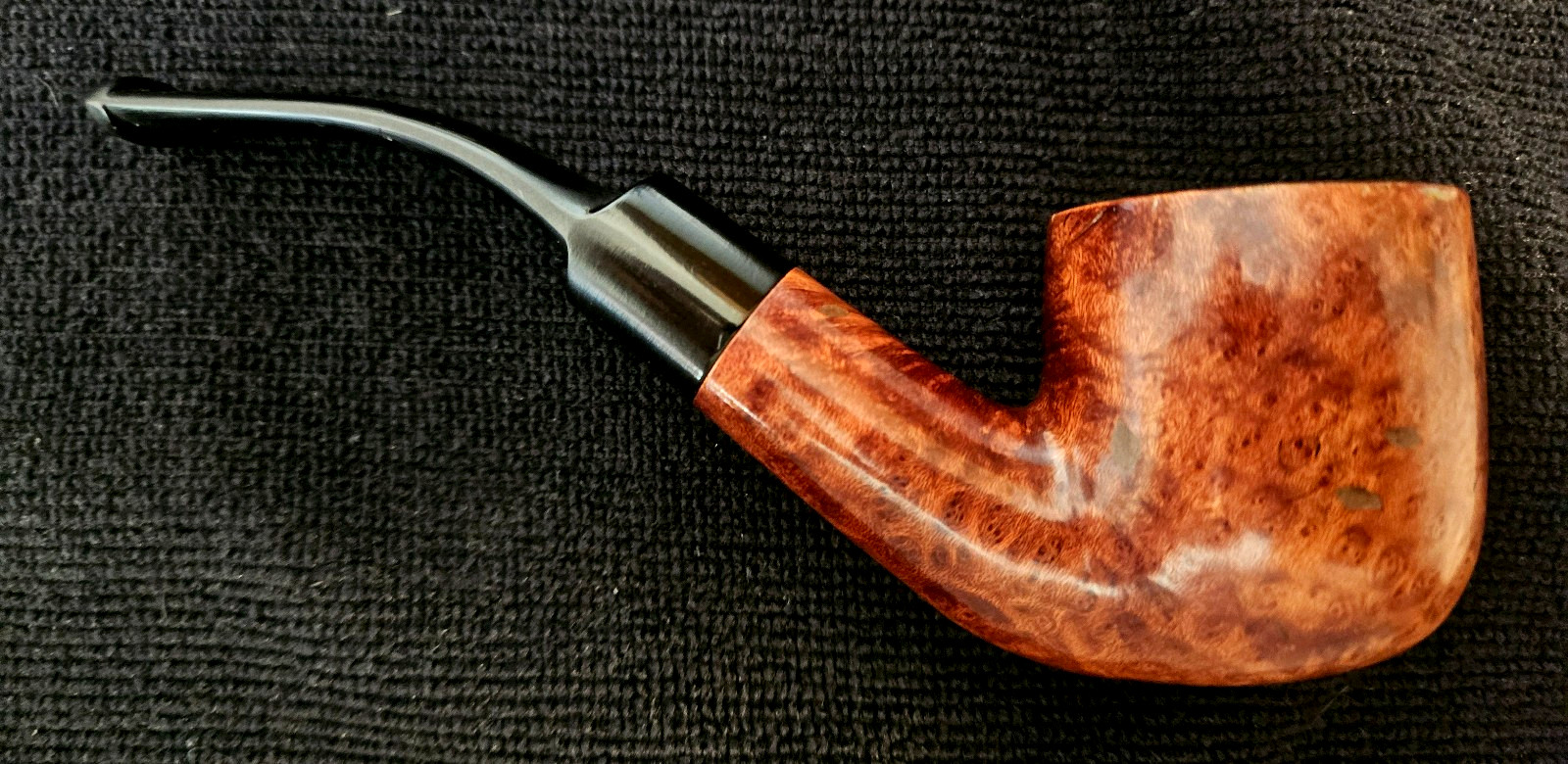 The Tinder Box MILANO Billiard Imported Briar Pipe-Near MINT COND.-10/10-ITALY