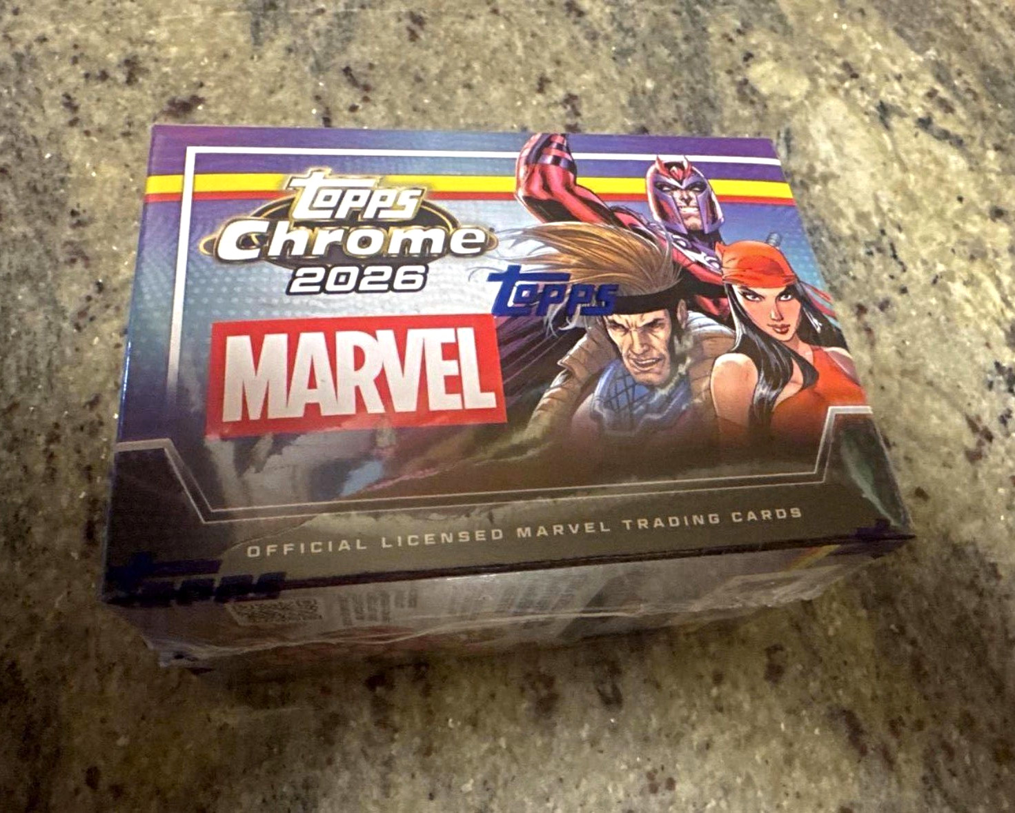 Topps Topps Chrome 2026 Marvel Official Licensed Sealed Trading Card Box