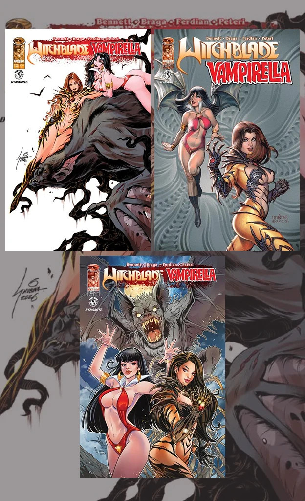 WITCHBLADE VAMPIRELLA #1 (ONE SHOT) | CVR A, B & C | 3 Book Bundle